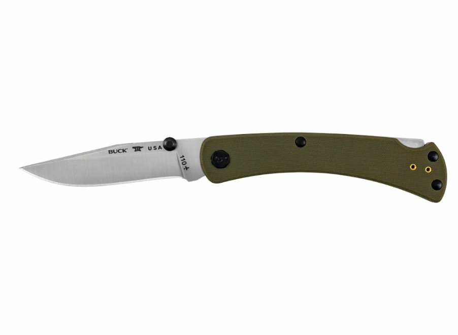 Buck Buck Folding Hunter Slim Pro Trx Knife - O.D. Green | Lock Knives