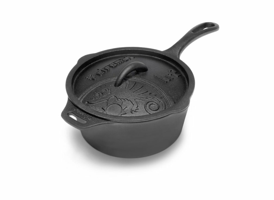 Petromax Petromax 2L Cast Iron Saucepan With Lid | Dutch Ovens & Pans