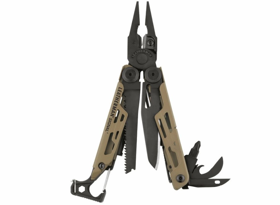 Leatherman Leatherman Signal® Multi-Tool - Coyote & Black | Full-Size Multi-Tools