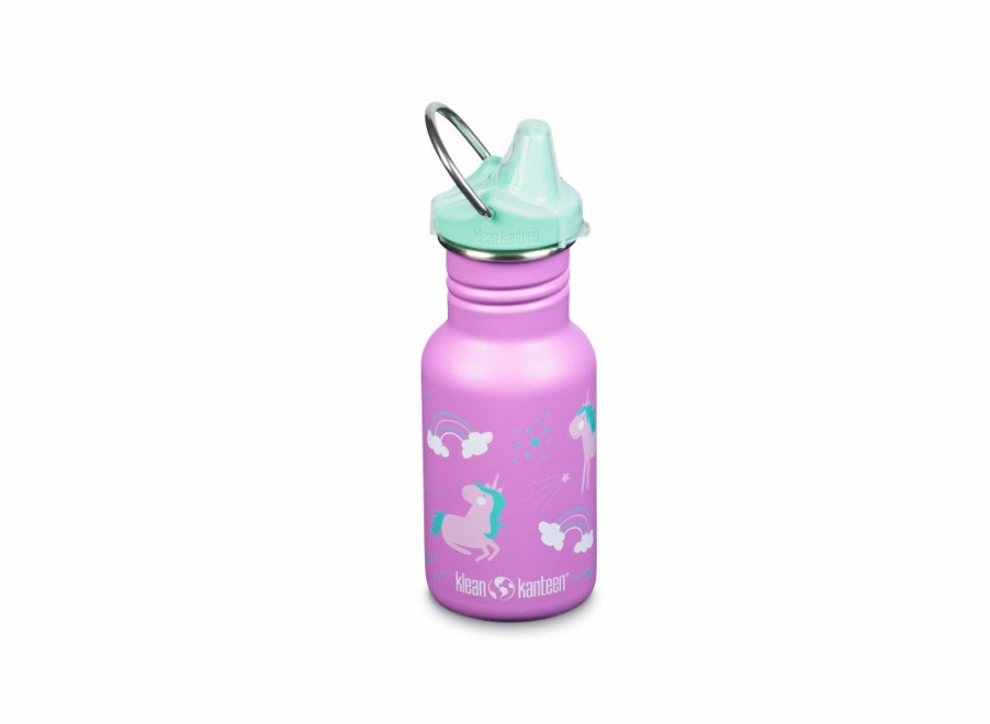 Klean Kanteen Klean Kanteen Kid Narrow Classic W/ Sippy Cap 355Ml - Unicorns | Single-Wall Bottles