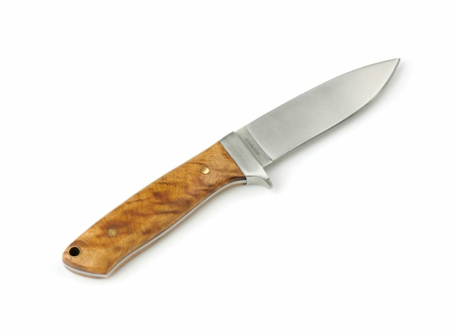 Whitby Knives Whitby Walnut Sheath Knife (3.5") | Bushcraft & Survival Knives