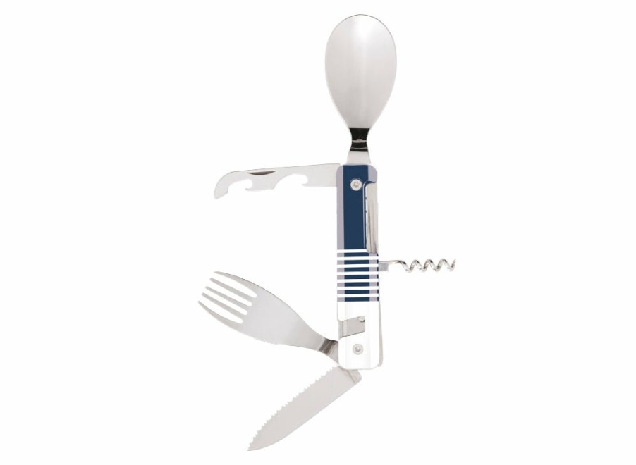 Akinod Akinod Multifunction Magnetic Cutlery (Mirror Finish) - Blue Mariniere | Corkscrews