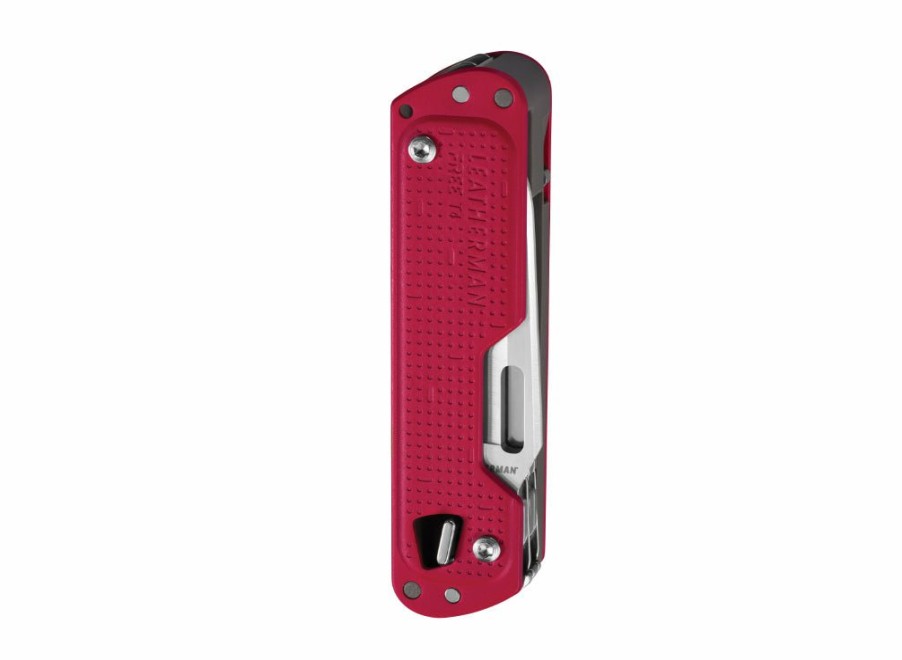 Leatherman Leatherman Free® T4 Multipurpose Tool - Crimson | Pocket Multi-Tools