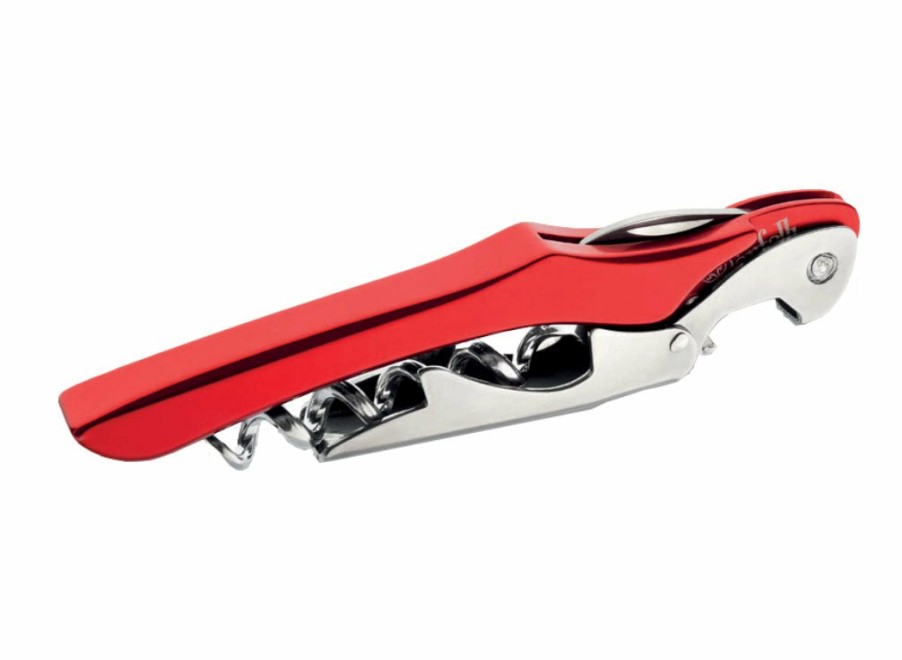 Farfalli Farfalli Xl Aluminium Corkscrew - Red | Corkscrews