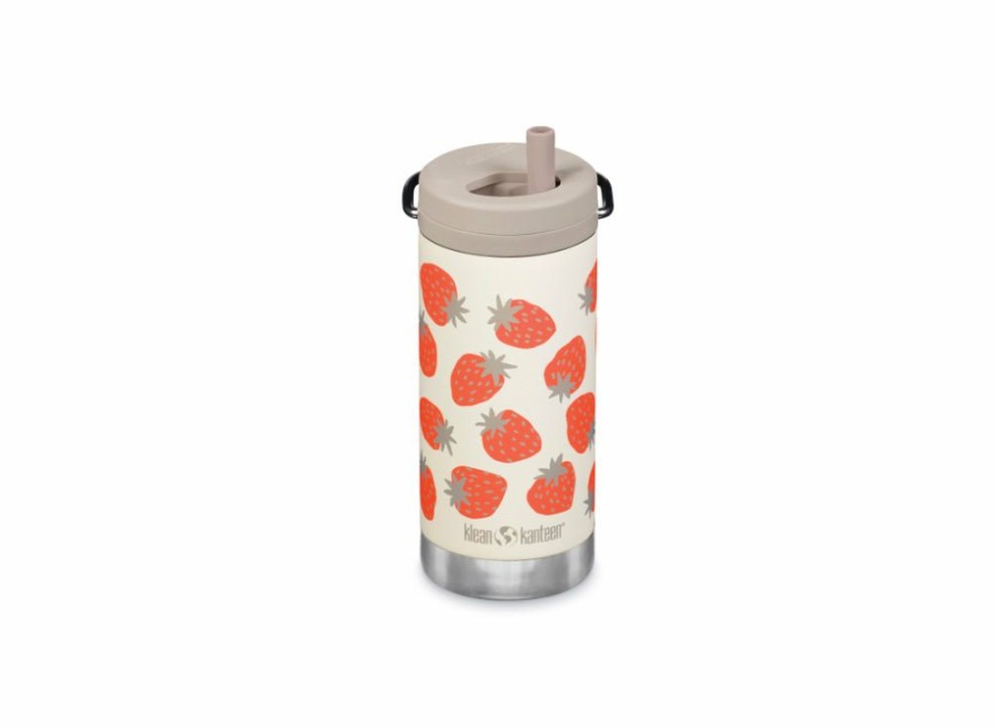 Klean Kanteen Klean Kanteen Insulated Tkwide W/ Twist Cap 355Ml - Strawberries | Insulated Bottles