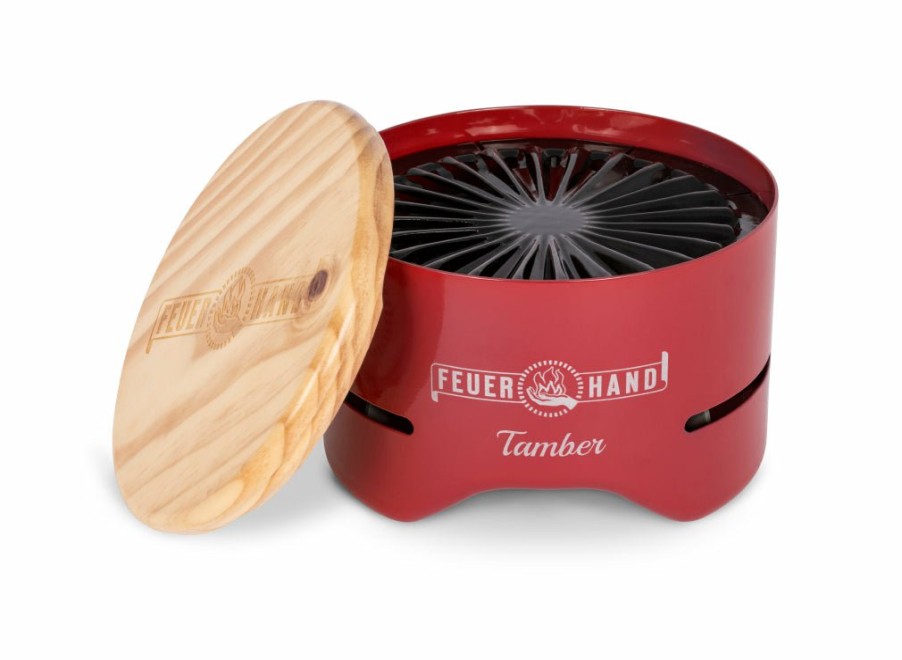 Feuerhand Feuerhand Tamber Table Top Grill - Ruby Red | Table Top Grills