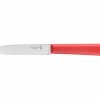 Opinel Opinel No.313 Essentiels+ Serrated Knife - Red | Kitchen Knives