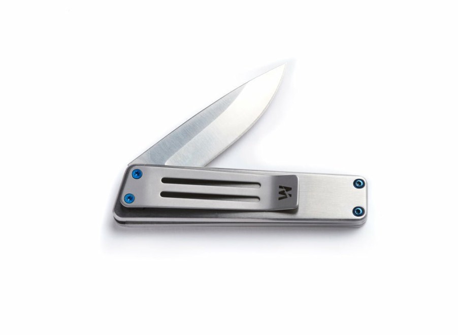 Whitby Knives Whitby Mint Edc Pocket Knife (2.5") - Stainless Silver | General Purpose Knives