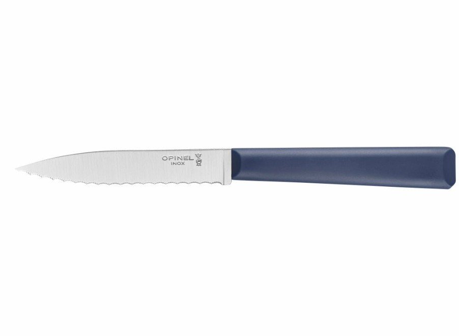 Opinel Opinel No.313 Essentiels+ Serrated Knife - Blue | Serrated Knives