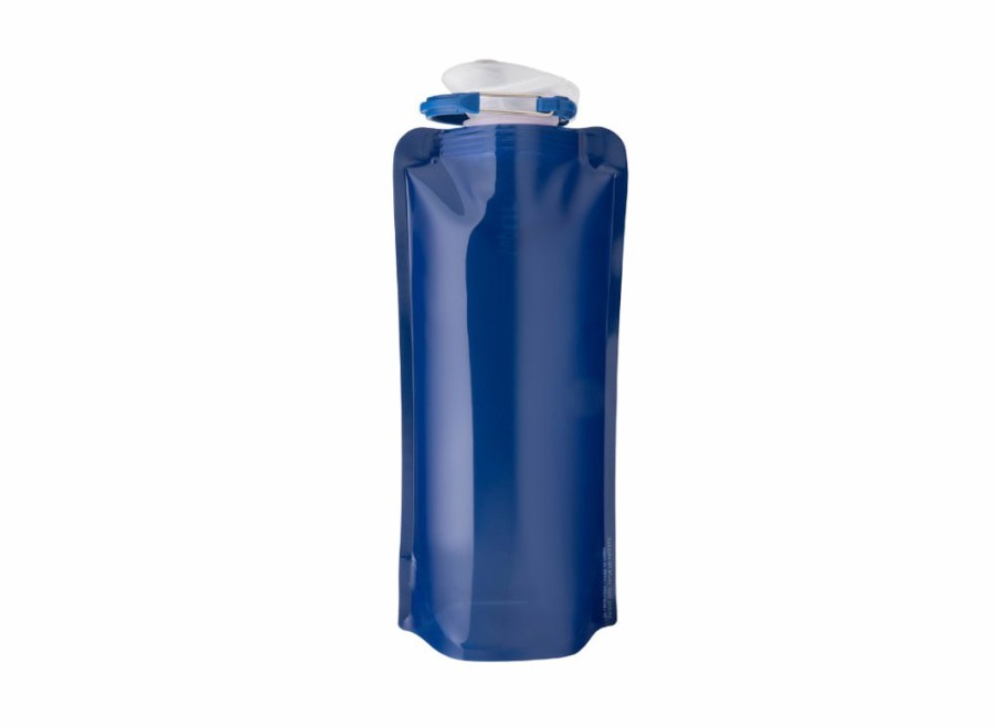 Vapur Vapur Wide Mouth 700Ml - Solids - Admiral Blue | Foldable Water Bottles