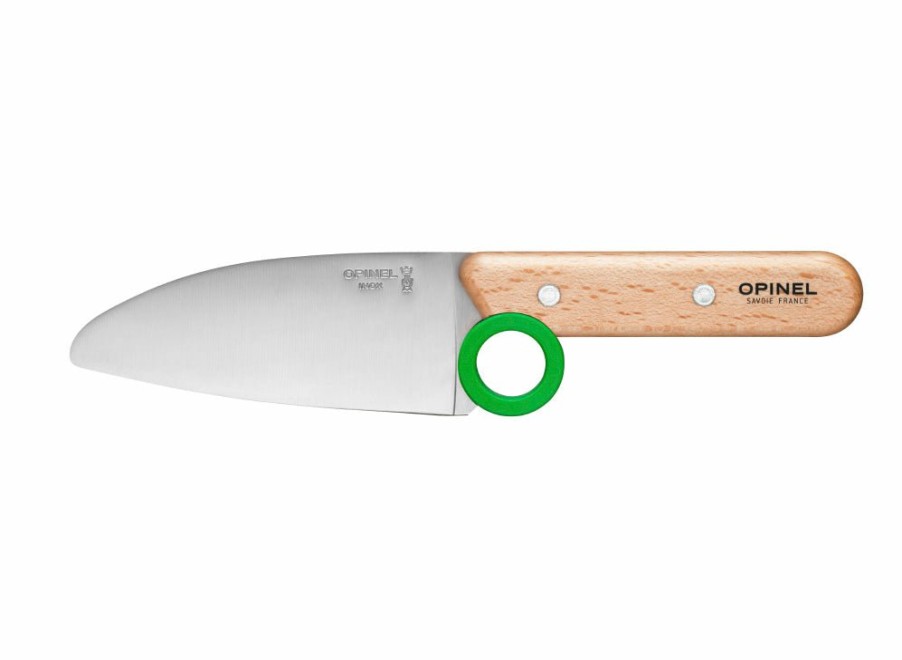 Opinel Opinel Le Petit Chef Box Set - Green | Le Petit Chef Collection