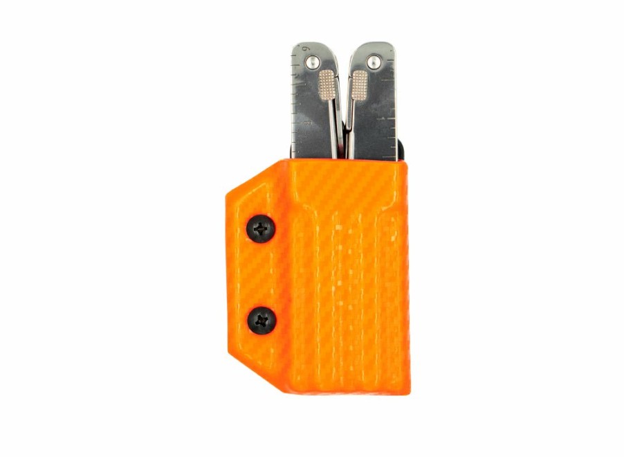 Clip & Carry Clip & Carry Kydex Sheath: Victorinox Swisstool - Orange Carbon Fibre | Sheaths