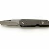 Whitby Knives Whitby Leven Edc Pocket Knife (1.75") - Charcoal Grey | Edc Knives