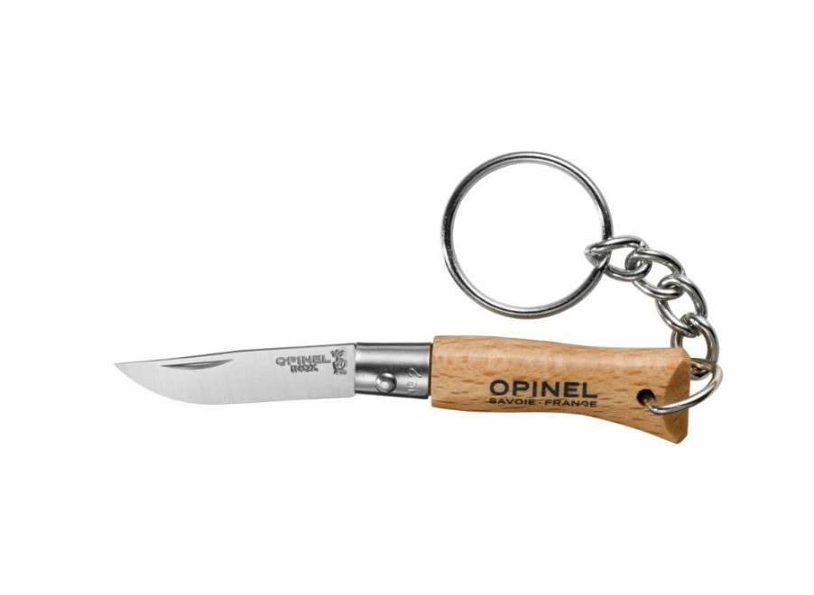 Opinel Opinel No.2 Classic Originals Non Locking Stainless Steel Keyring Knife | General Purpose Knives