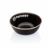 Petromax Petromax Set Of 2 Enamel Bowls - Black - Medium | Enamel Tableware