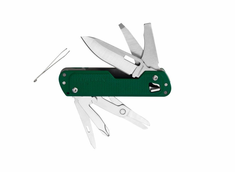 Leatherman Leatherman Free® T4 Multipurpose Tool - Evergreen | Pocket Multi-Tools