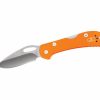 Buck Buck Mini Spitfire Knife - Orange | Lock Knives