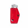 Clip & Carry Clip & Carry Kydex Sheath: Leatherman Skeletool - Red Carbon Fibre | Multi-Tool Sheaths