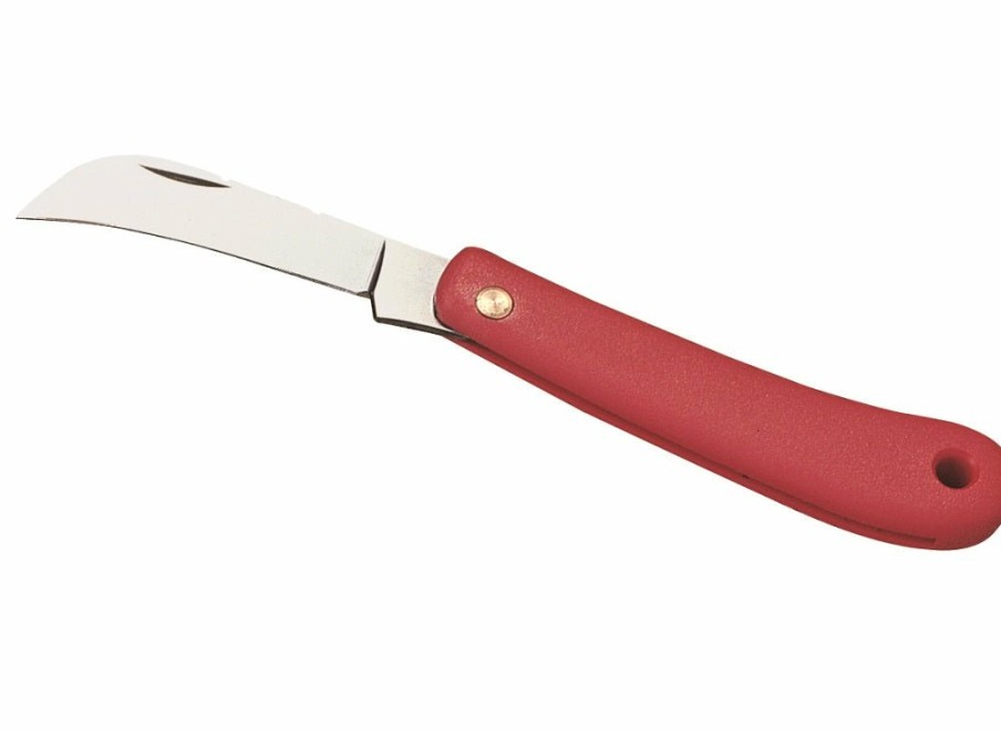 Whitby Knives Whitby Pruning Knife (2.75") - Red | Gardening Knives