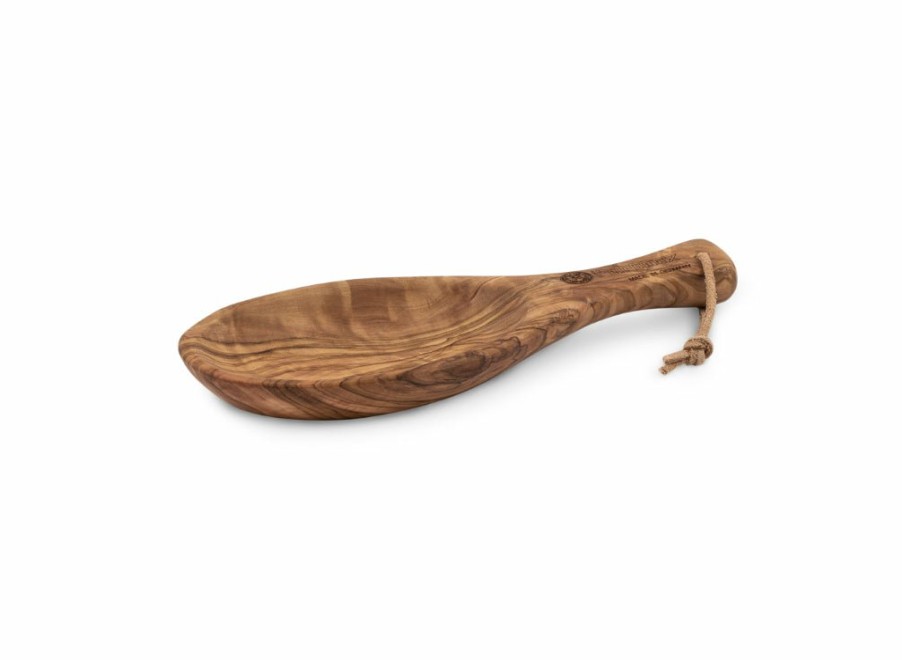 Petromax Petromax 25Cm Olive Wood Flat Bowl | Accessories