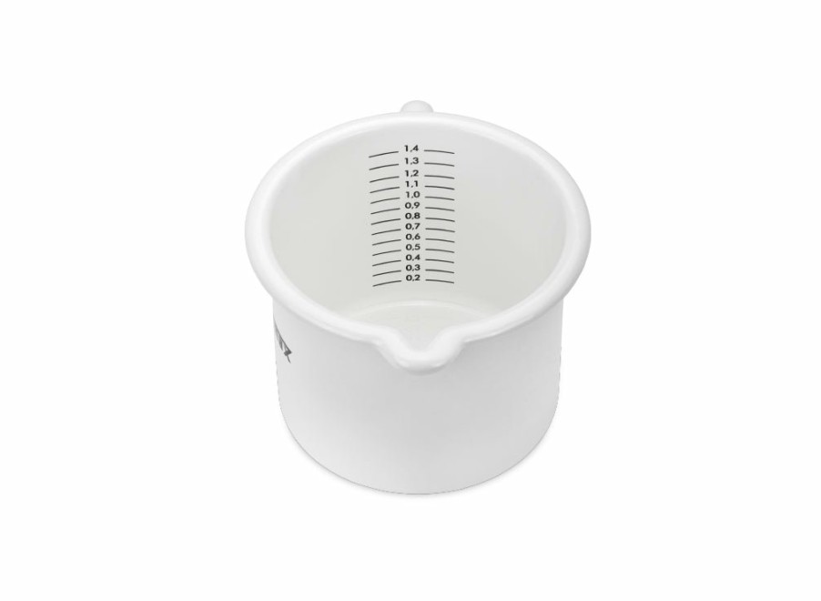 Petromax Petromax 1.4L Enamel Milk Pot - White | Enamel Tableware