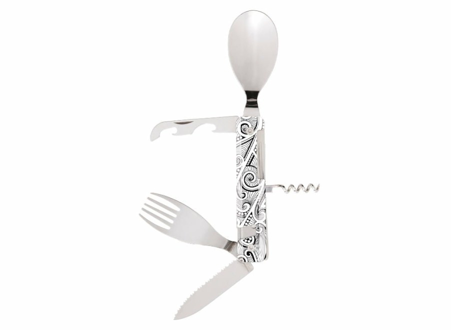 Akinod Akinod Multifunction Magnetic Cutlery (Mirror Finish) - Arabesques | Corkscrews