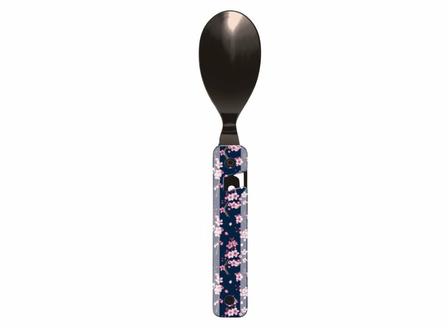 Akinod Akinod Multifunction Magnetic Cutlery (Black Mirror Finish) - Cherry Blossom | Corkscrews