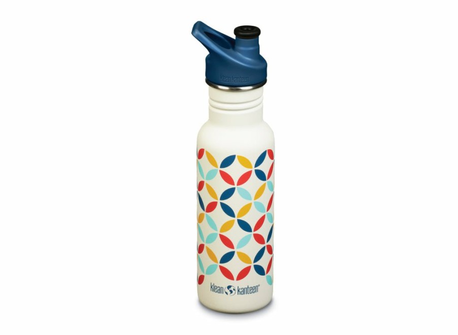 Klean Kanteen Klean Kanteen Narrow Classic W/ Sport Cap 532Ml - Retro Dot | Single-Wall Bottles