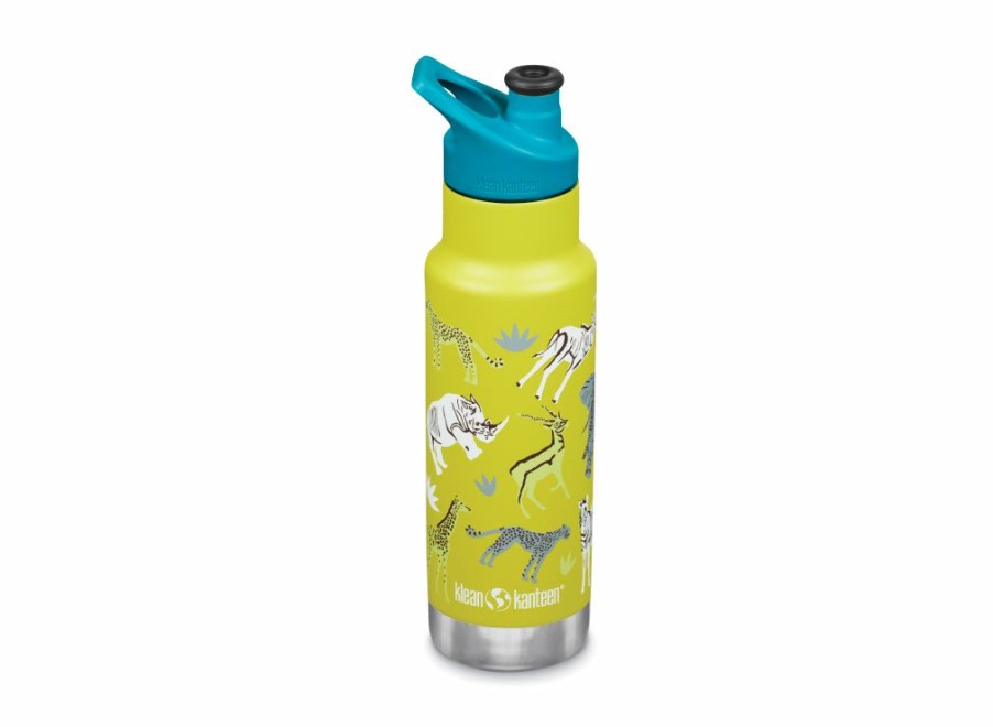 Klean Kanteen Klean Kanteen Insulated Kid Narrow Classic W/ Sport Cap 355Ml - Safari | Kid Bottles