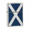 Zippo Zippo Scotland Flag Lighter - Brushed Chrome | Lighters