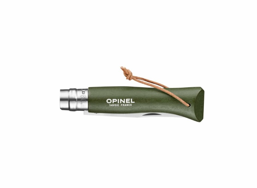 Opinel Opinel No.8 Colorama Trekking Knife - Khaki | Lock Knives