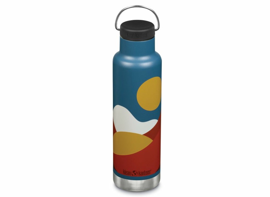 Klean Kanteen Klean Kanteen Insulated Classic W/ Loop Cap 592Ml - Mountains | Insulated Bottles